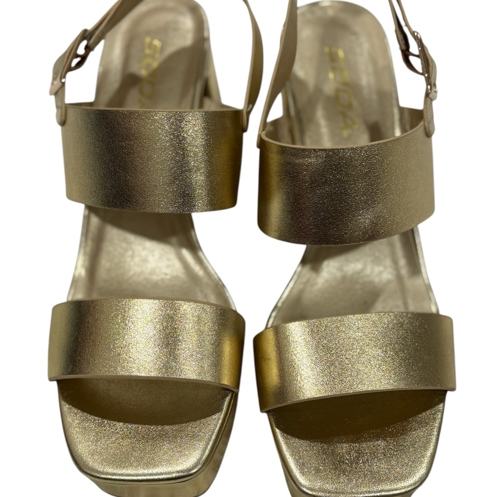 Soda Metallic Gold Women's Sandals